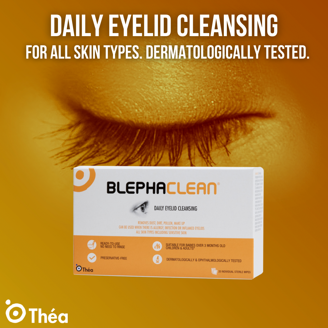 BLEPHACLEAN- wipes for the daily hygiene of eyelids X3