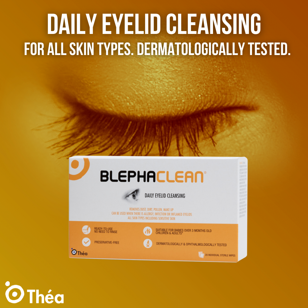 BLEPHACLEAN- wipes for the daily hygiene of eyelids X4