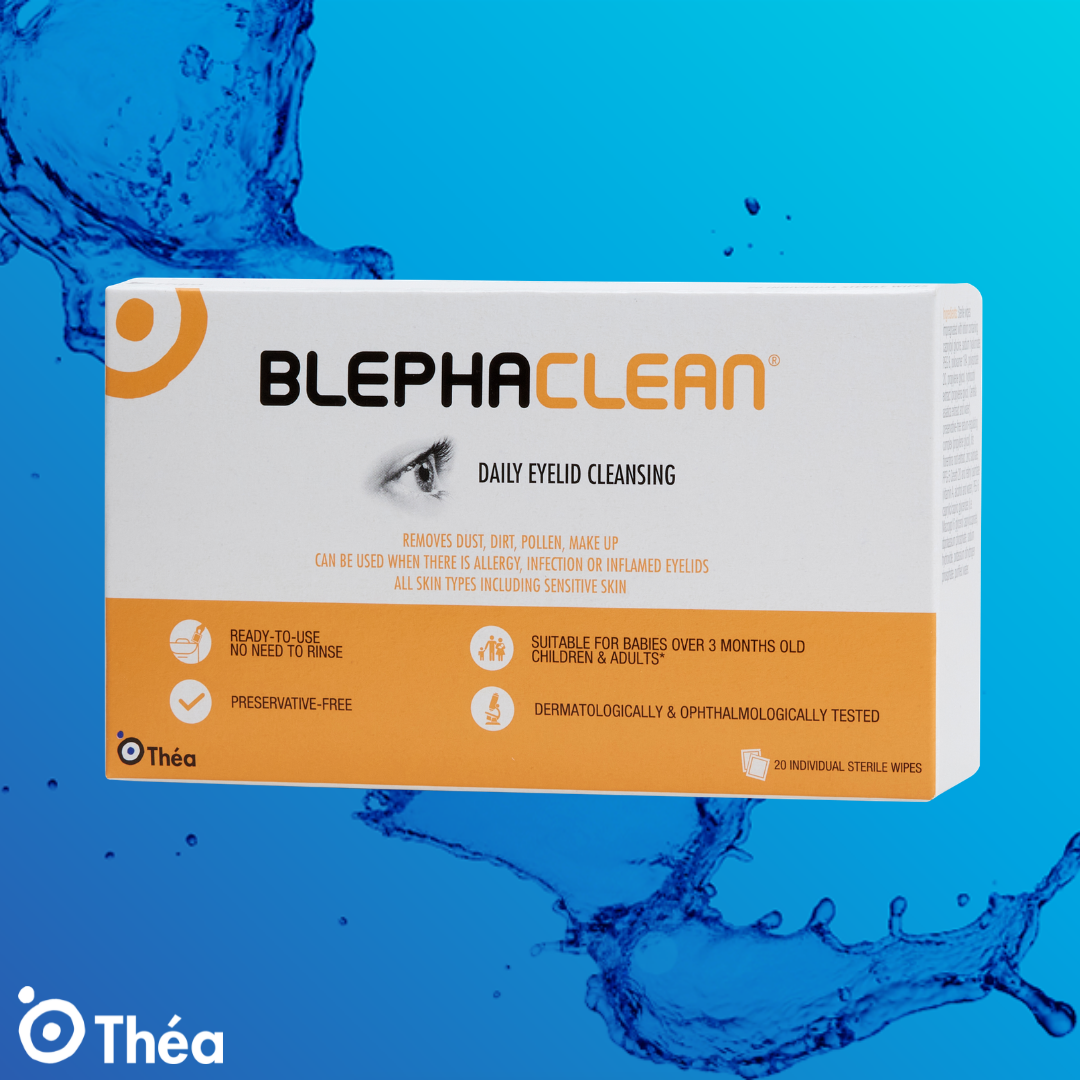 BLEPHACLEAN- wipes for the daily hygiene of eyelids X4