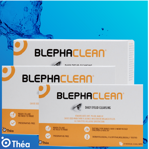 BLEPHACLEAN- wipes for the daily hygiene of eyelids X3
