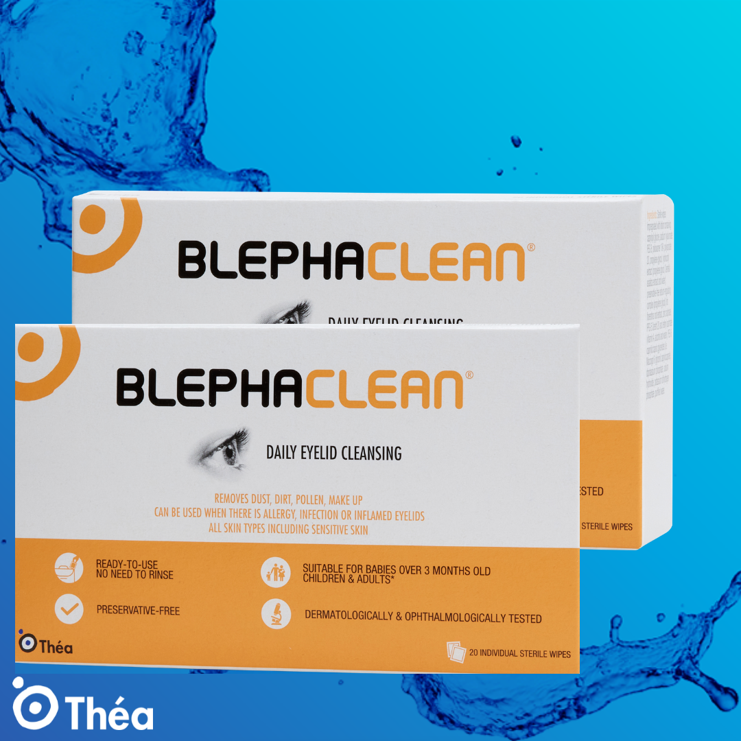 BLEPHACLEAN- wipes for the daily hygiene of eyelids X2